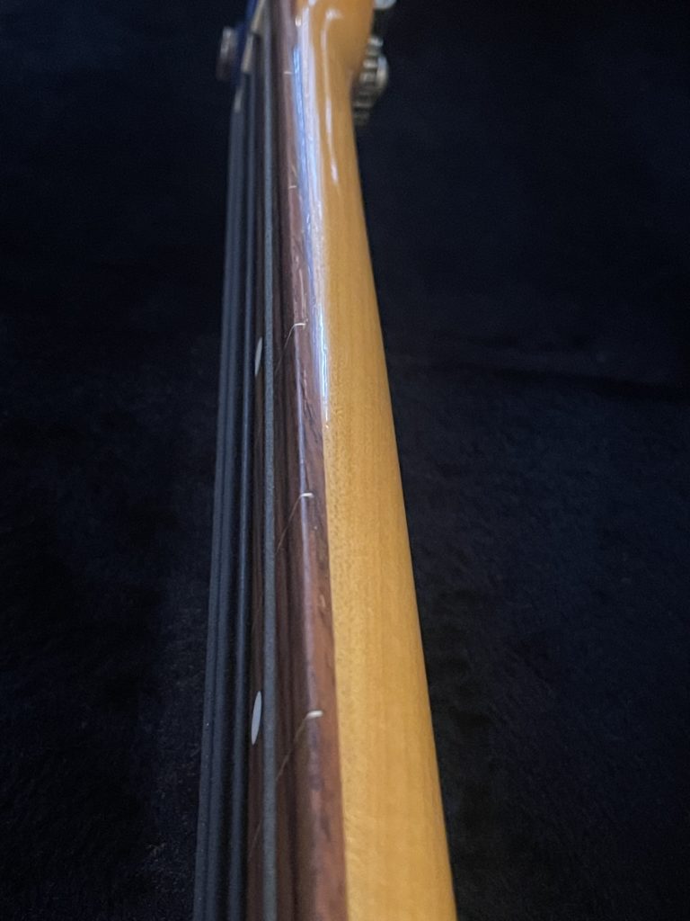 fretless bass thumb rest project