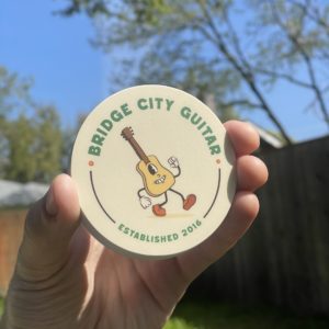 Bridge City Guitar Sticker