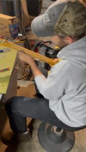 Sanding Telecaster neck to knock down stickiness