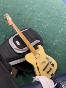 Finished Telecaster build for Sam Weber